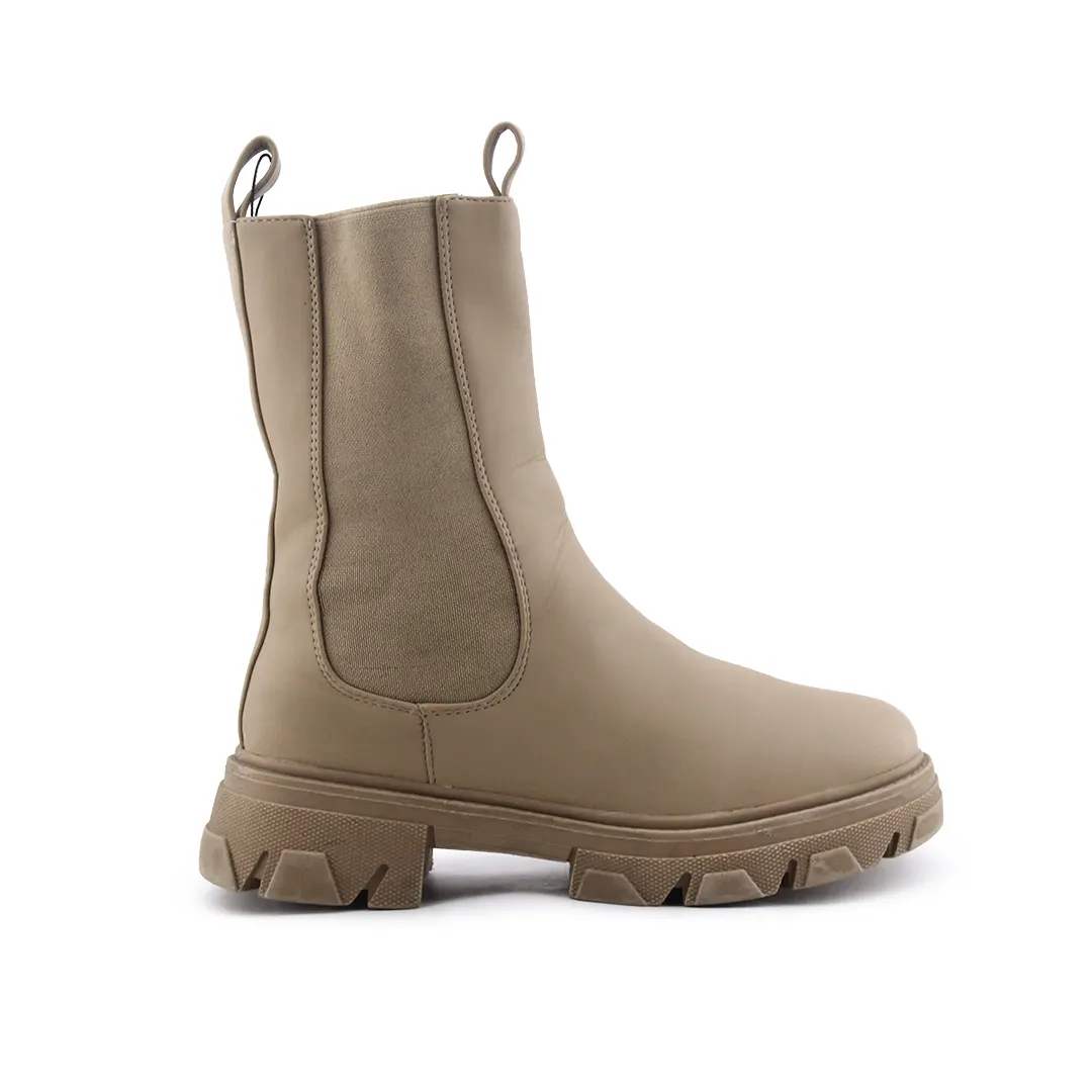 European Brand Zipper Stretchable Ankle Boot | 100% Authentic Leather