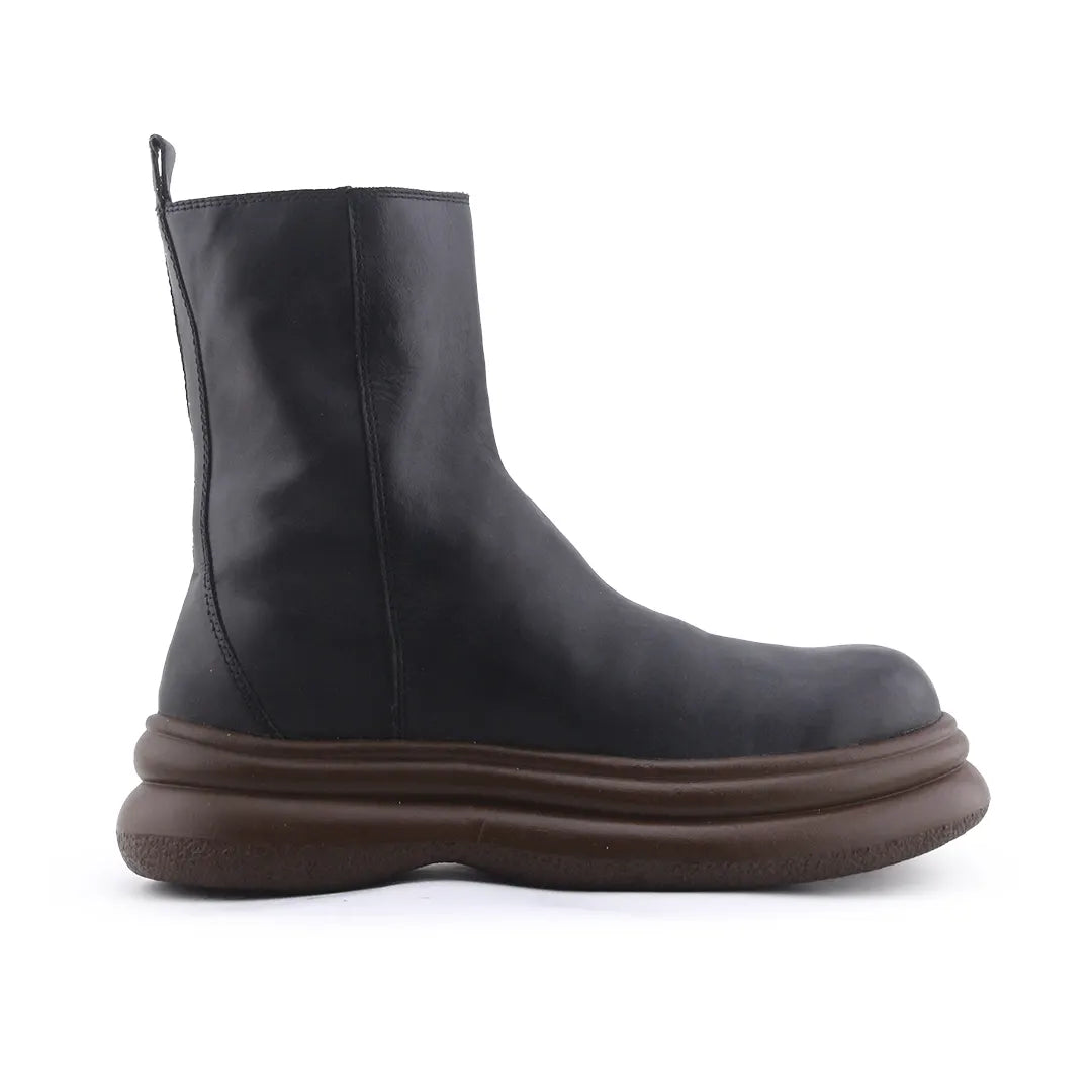 Zara Zipper Ankle Boot | 100% Authentic Leather
