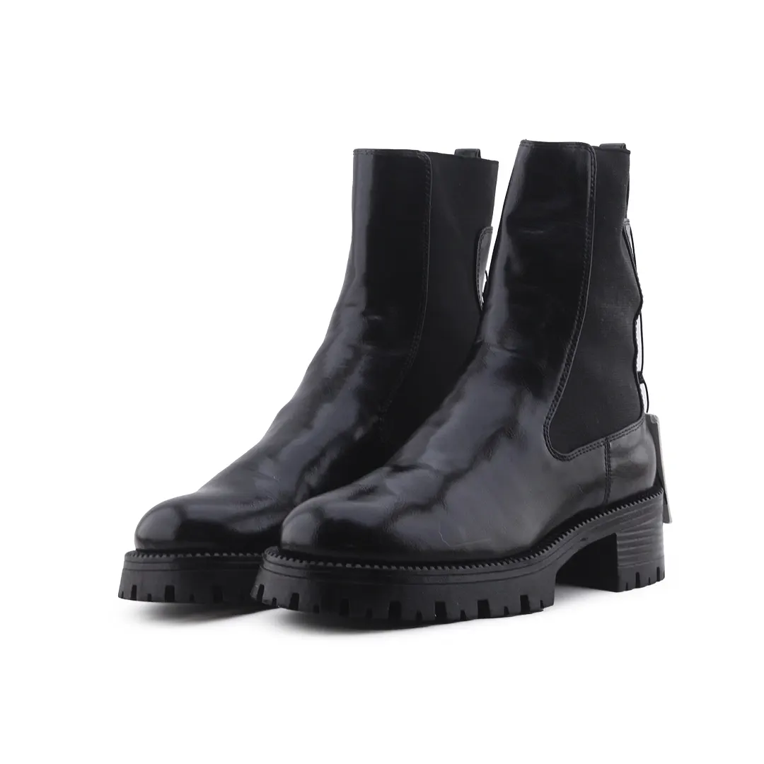 Zara Stretchable Ankle Boot | 100% Authentic Leather
