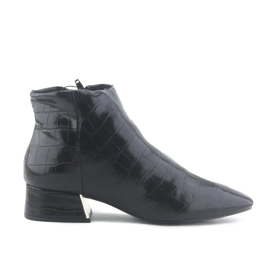 Mango Zipper Ankle Boot | 100% Authentic Leather