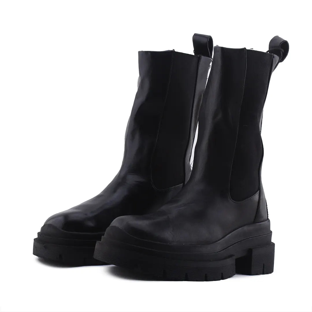 Zara Stretchable Ankle Boot | 100% Authentic Leather