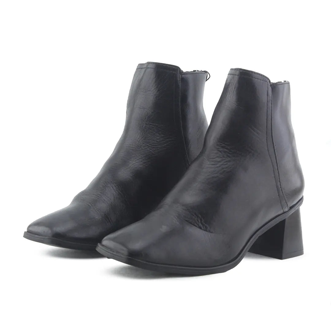 Mango Zipper Ankle Boot | 100% Authentic Leather