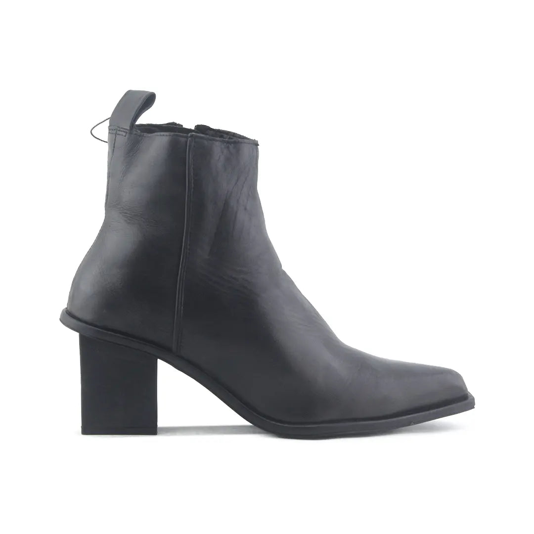 Zara Zipper Ankle Boot | 100% Authentic Leather