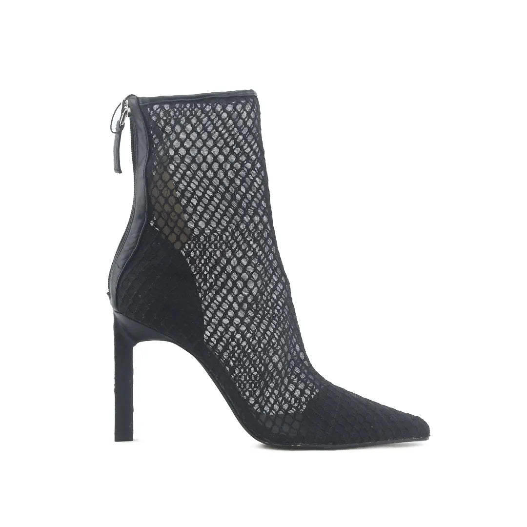 Zara Zipper Ankle Boot