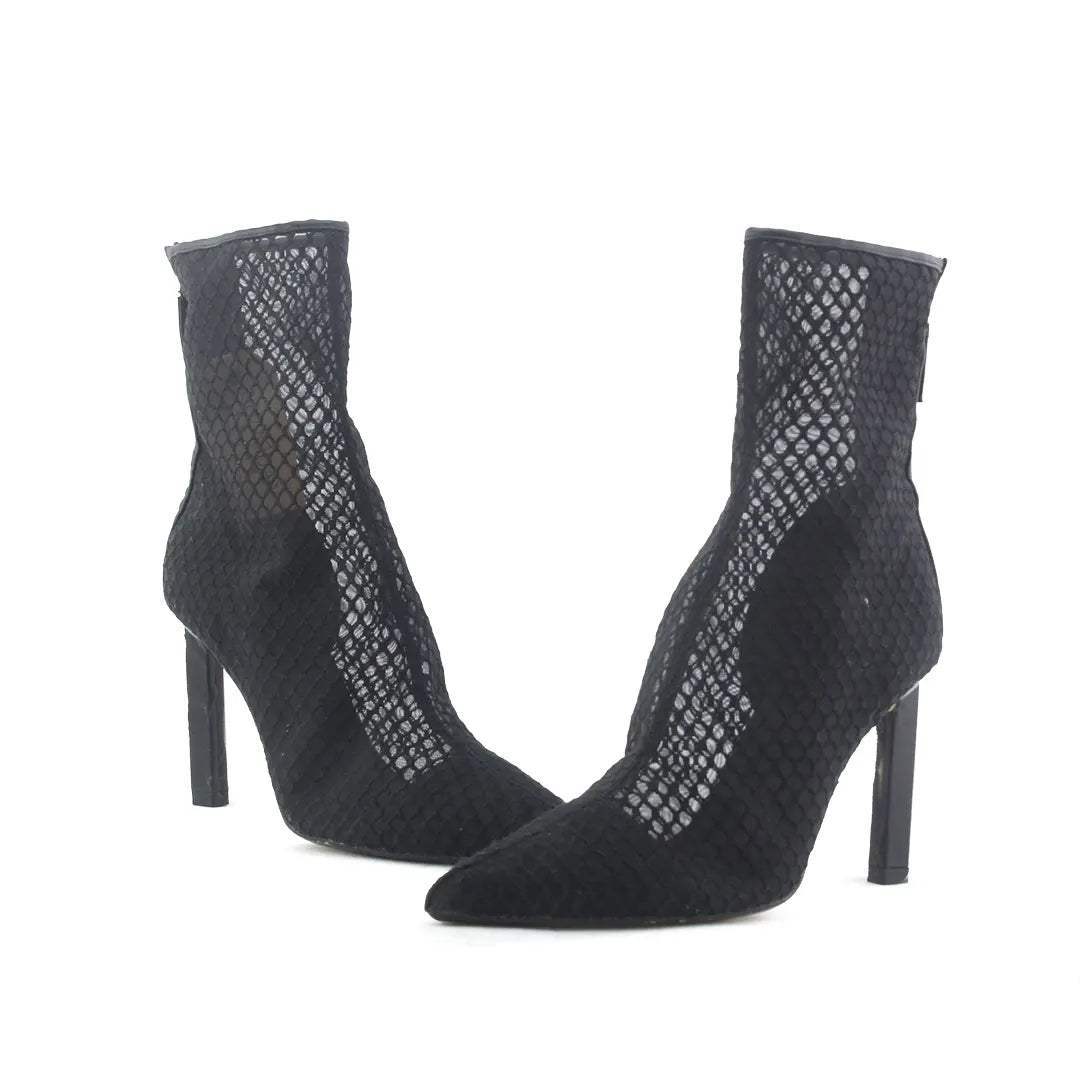Zara Zipper Ankle Boot