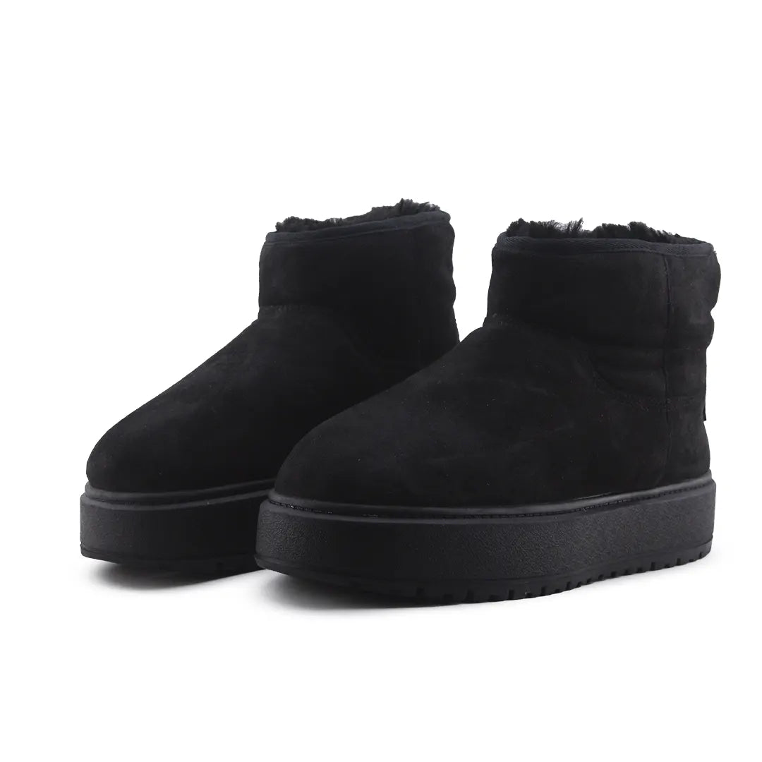 Bershka Suede Ankle Boot