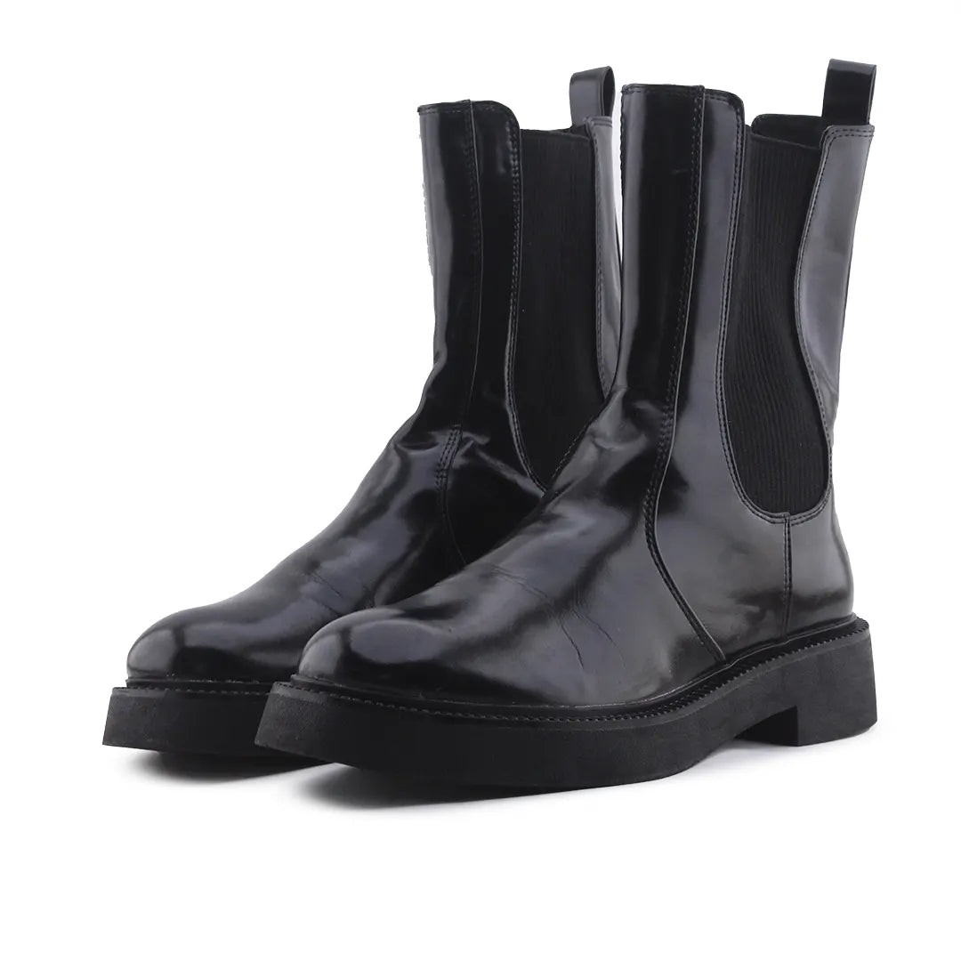 Zara Stretchable Ankle Boot | 100% Authentic Leather