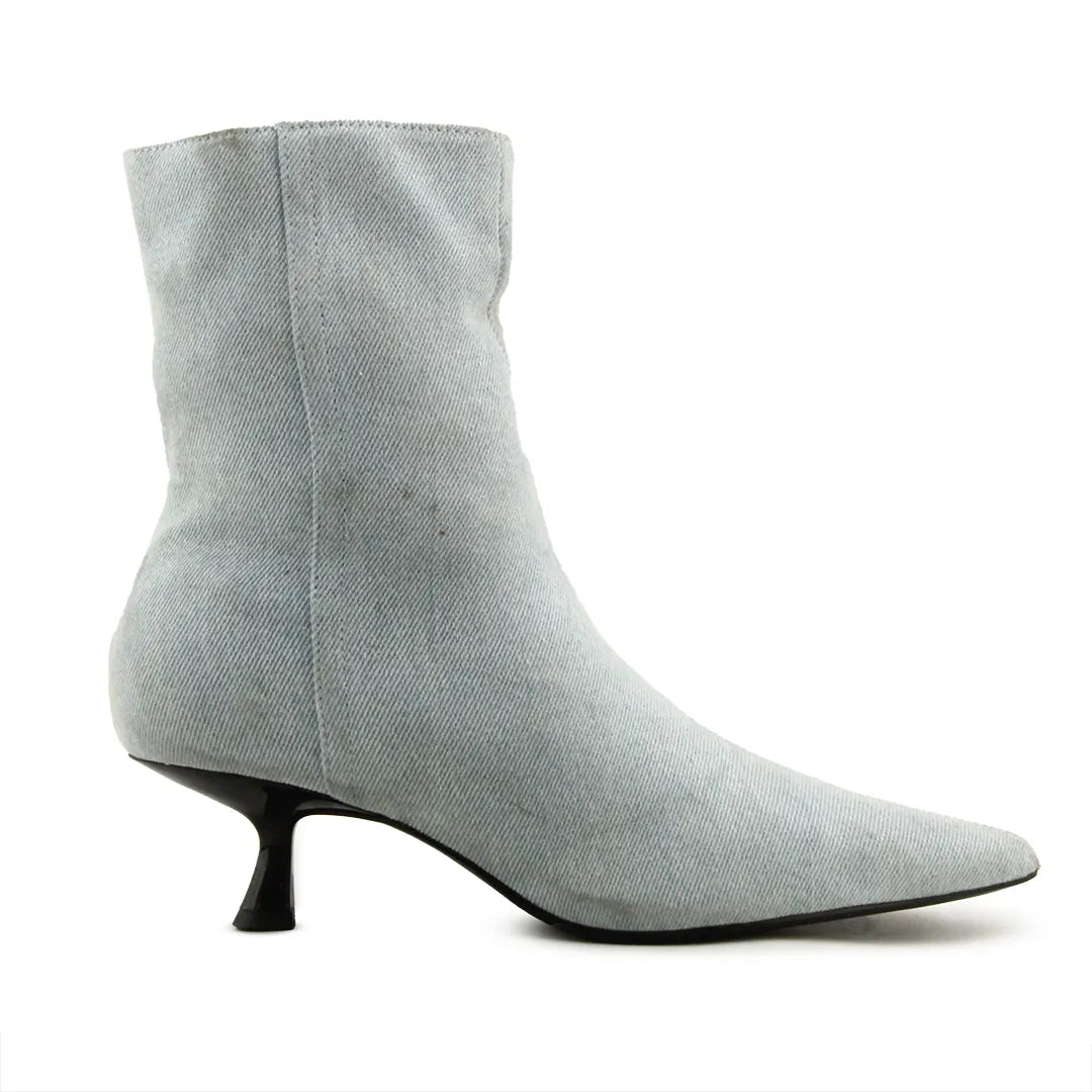 Zara Zipper Ankle Boot