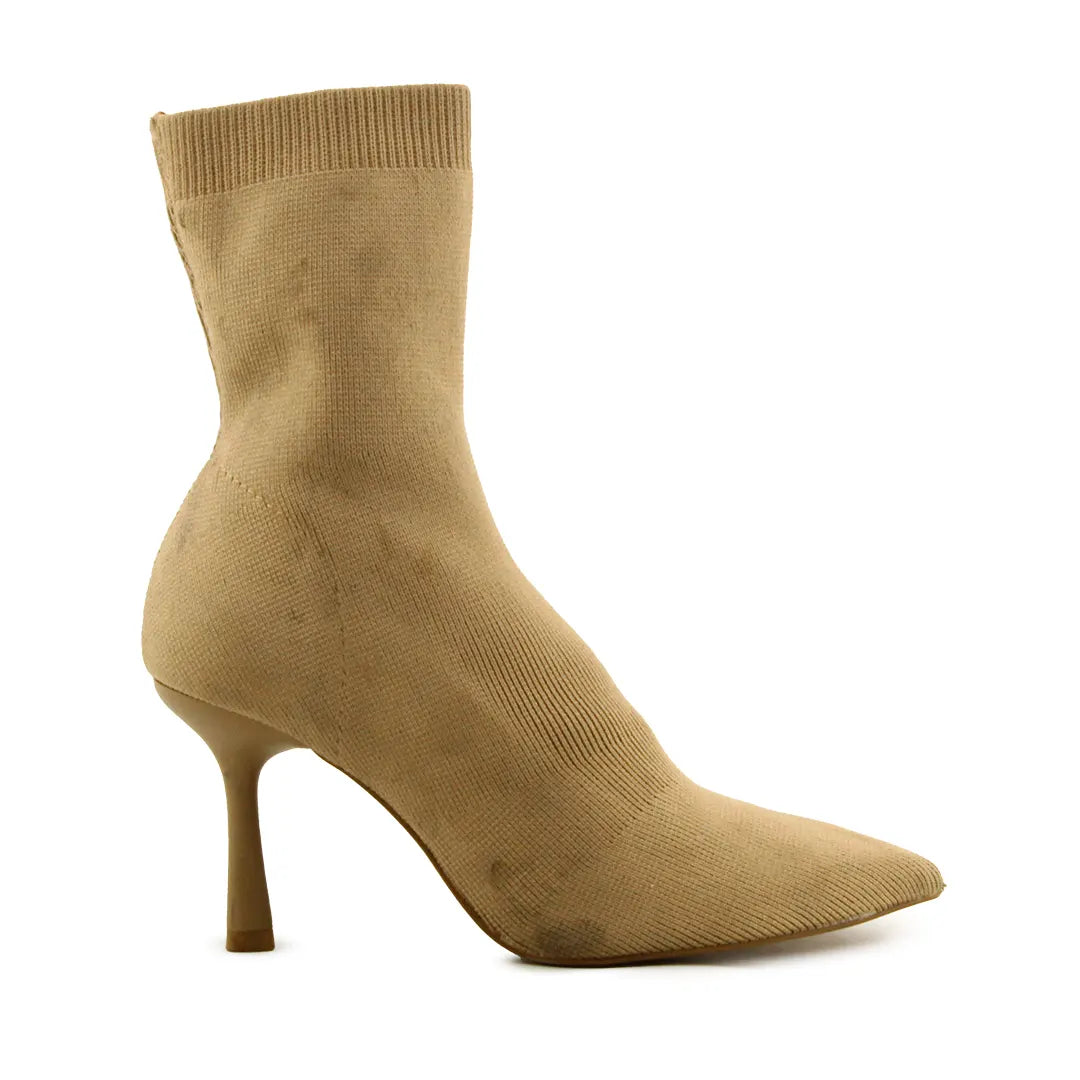 Stradivarius Sock Ankle Boot