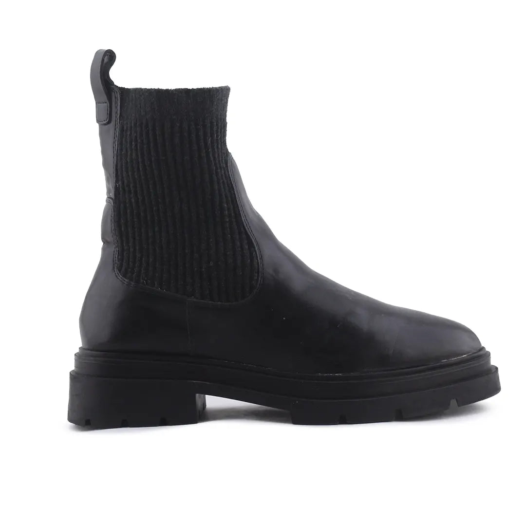 Zara Stretchable Ankle Boot | 100% Authentic Leather