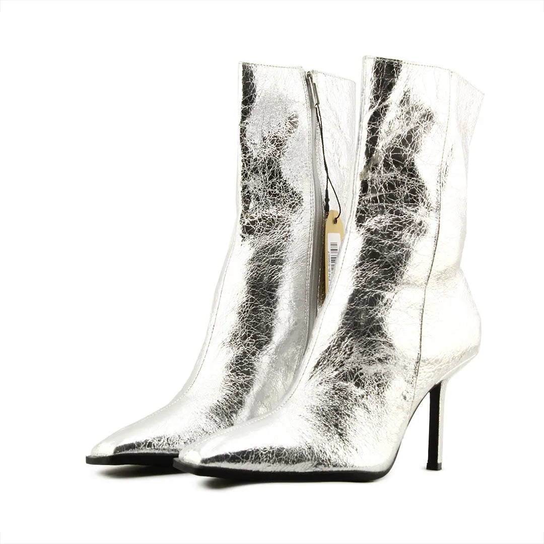 Zara Zipper Ankle Boot | 100% Authentic Leather