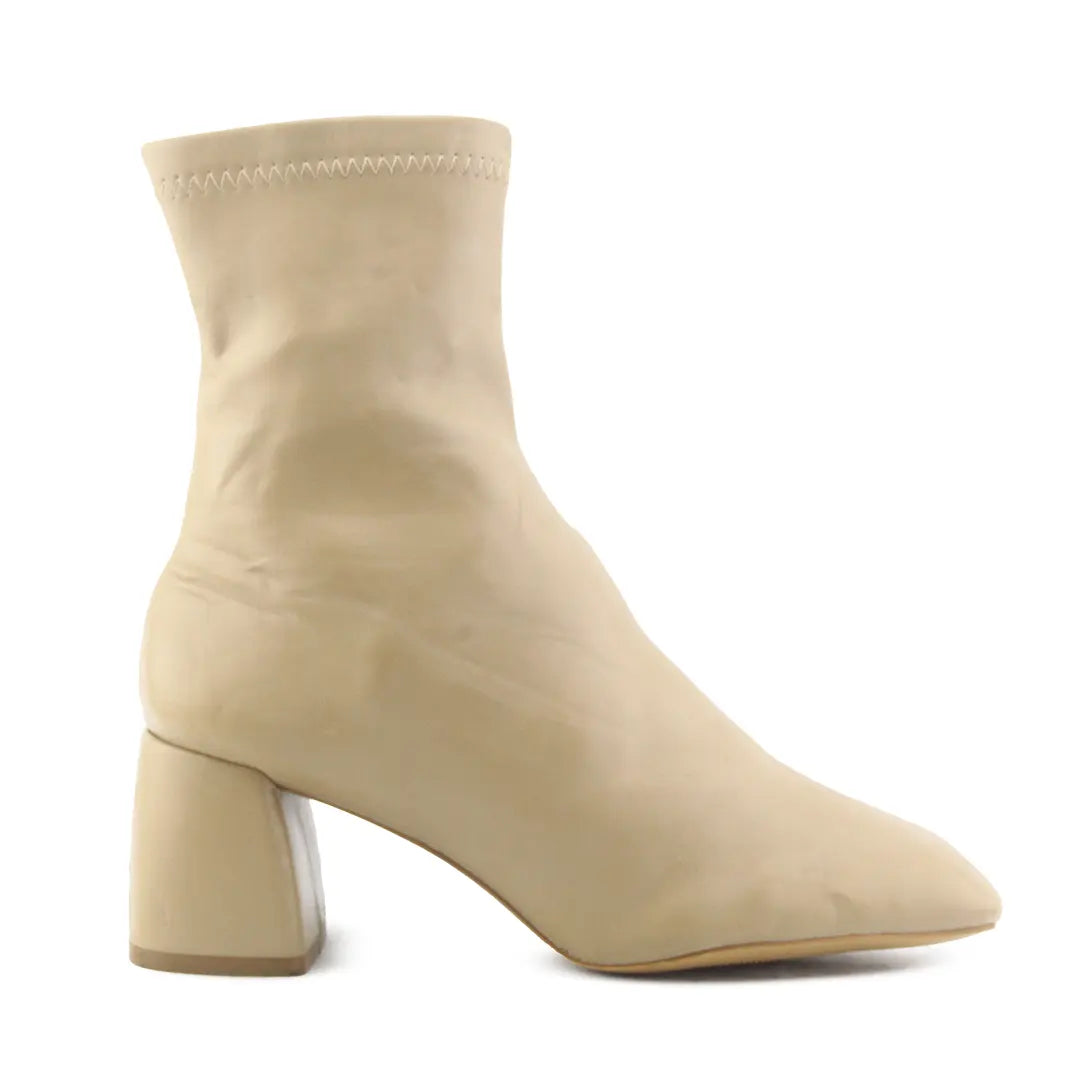 Stradivarius Zipper Ankle Boot | 100% Authentic Leather