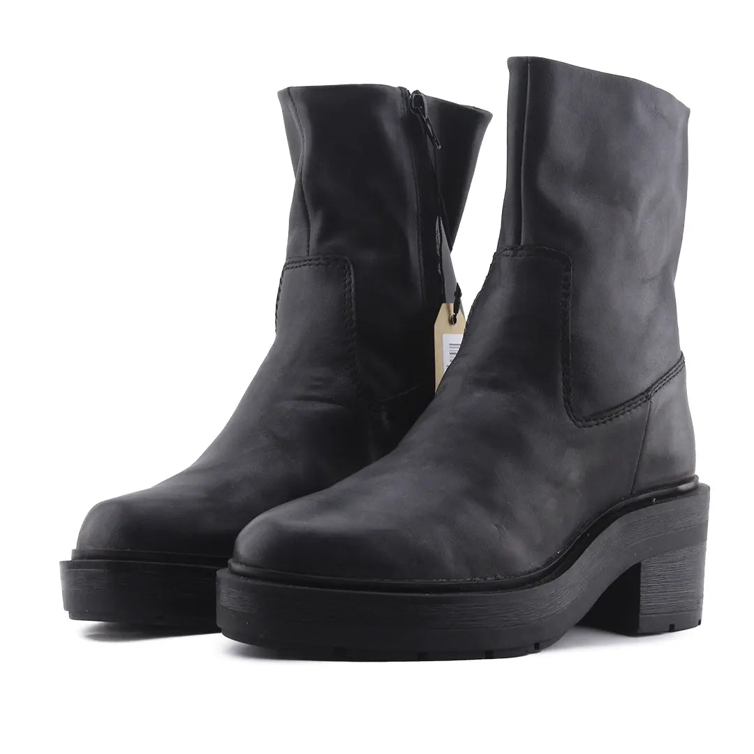 Zara Zipper Ankle Boot | 100% Authentic Leather