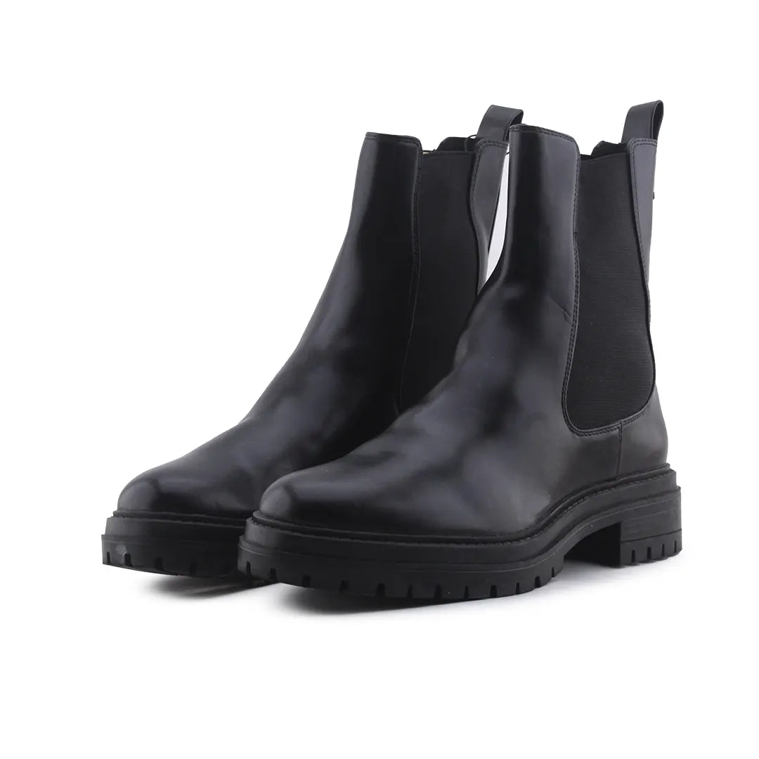 Lefties Stretchable Ankle Boot | 100% Authentic Leather