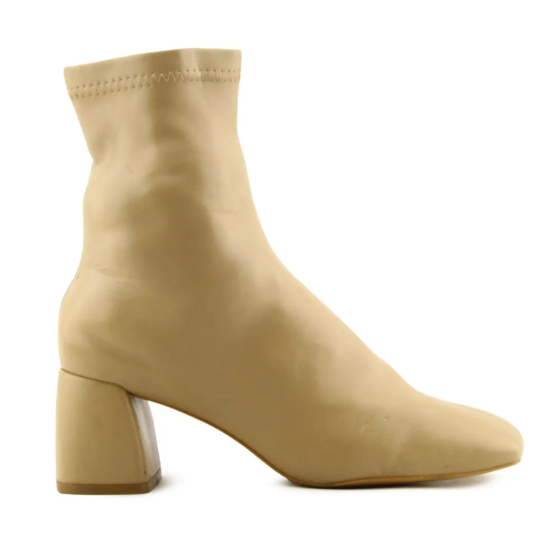 Stradivarius Zipper Ankle Boot | 100% Authentic Leather