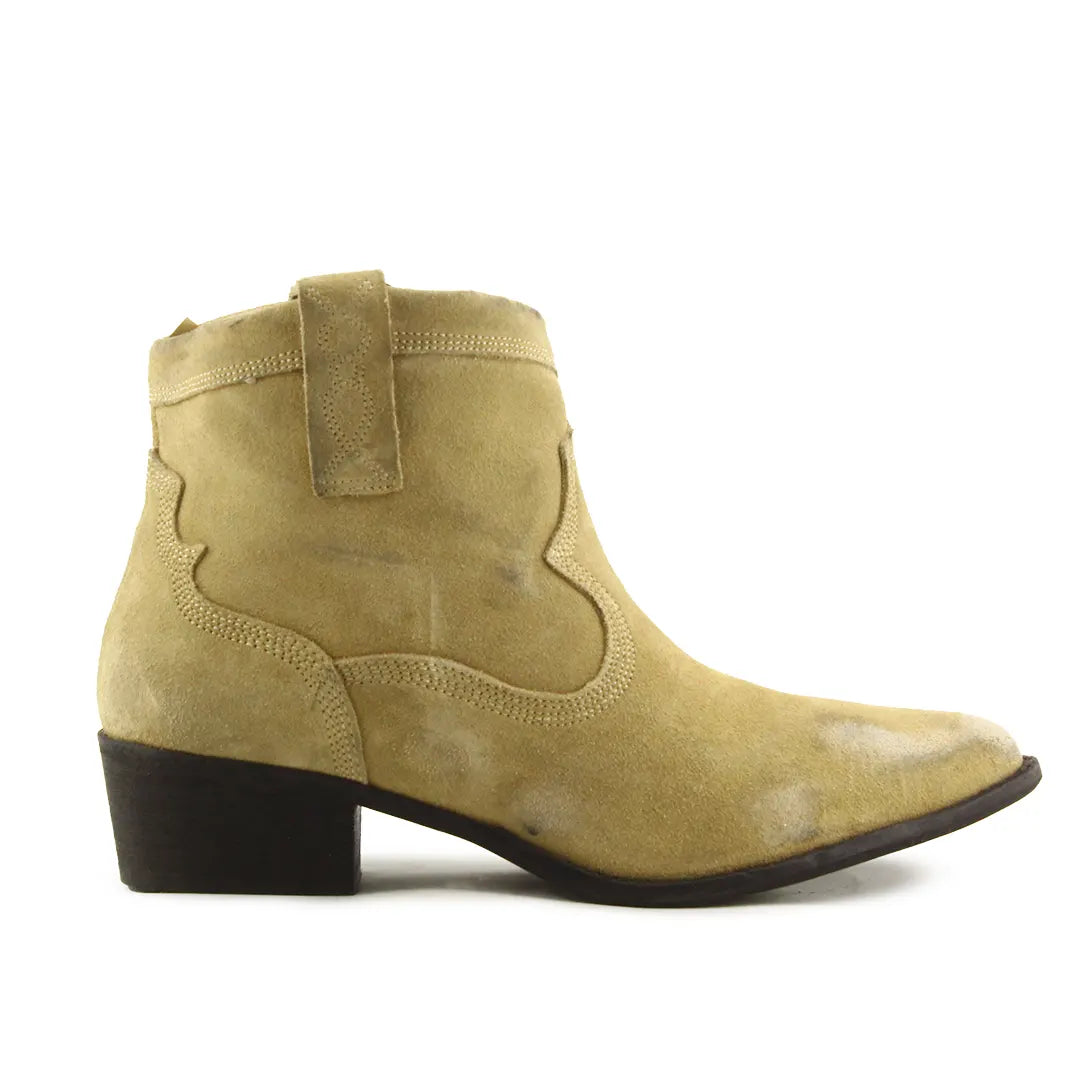 Zara Suede Ankle Boot