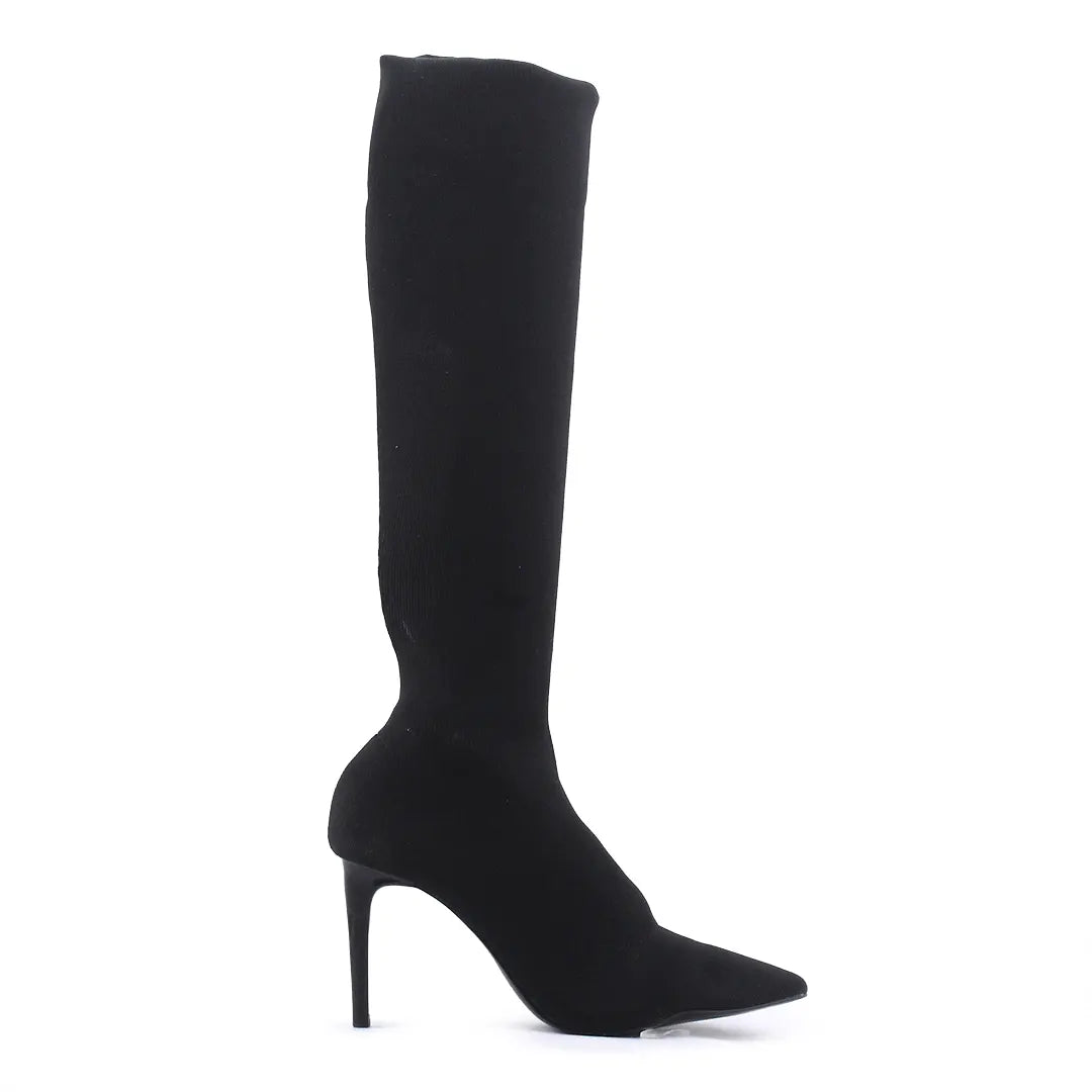 Stradivarius Sock Thigh High Boot
