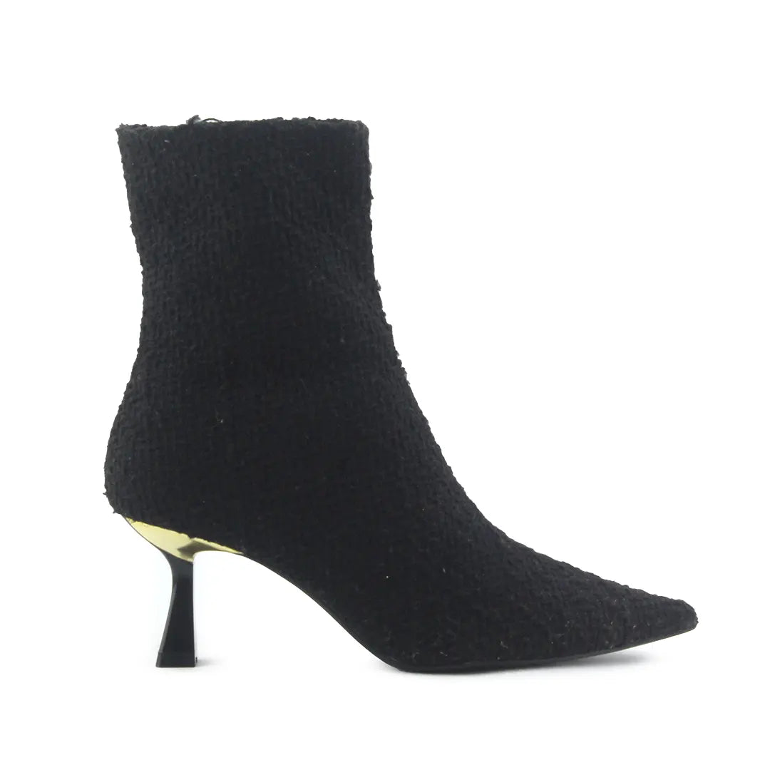 Zara Zipper Ankle Boot