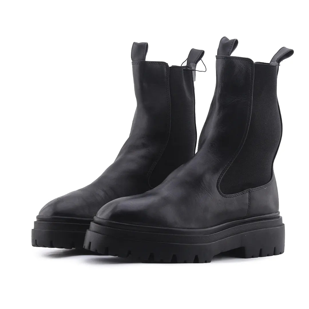 Zara Stretchable Ankle Boot | 100% Authentic Leather