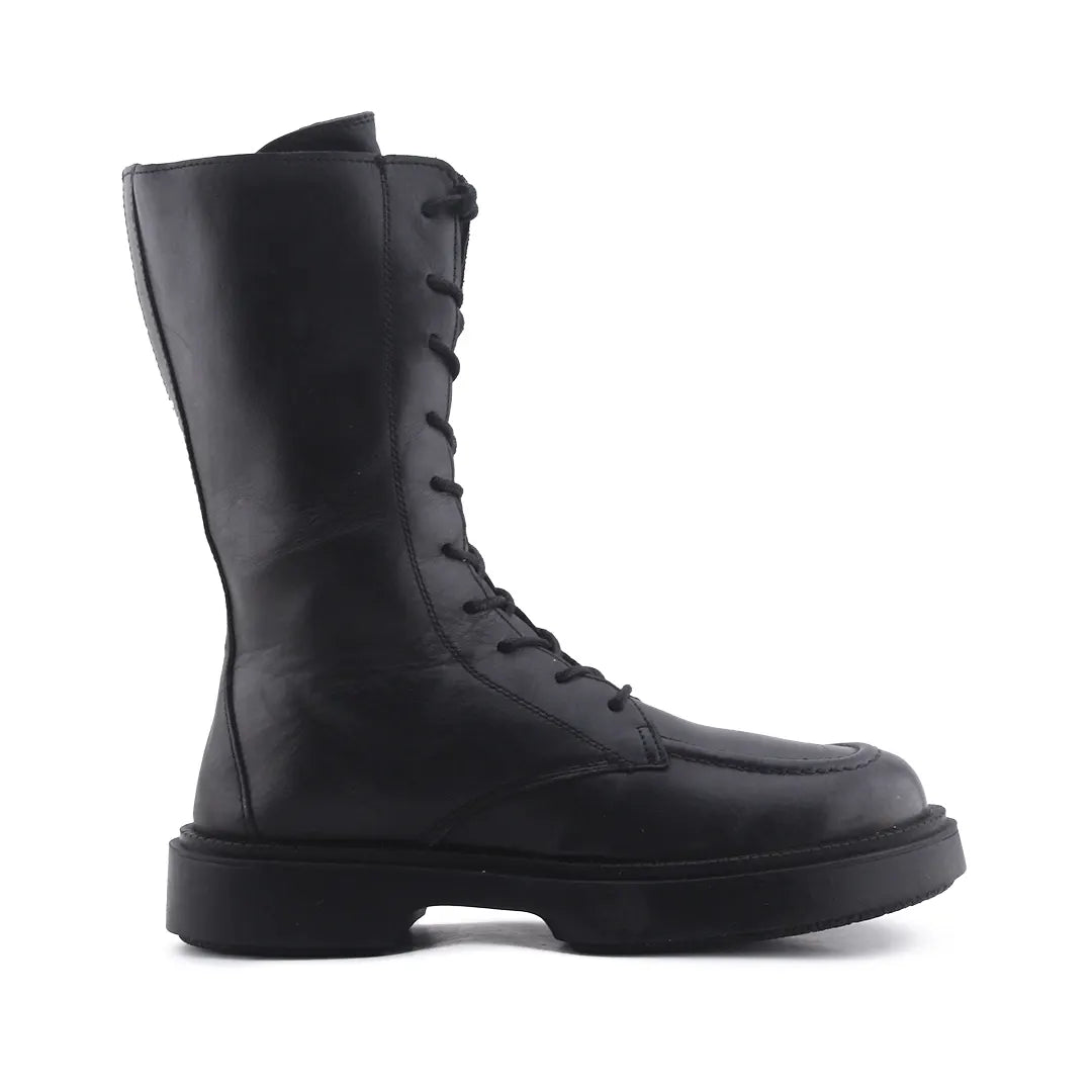 Zara Zipper Lace Up Ankle Boot | 100% Authentic Leather