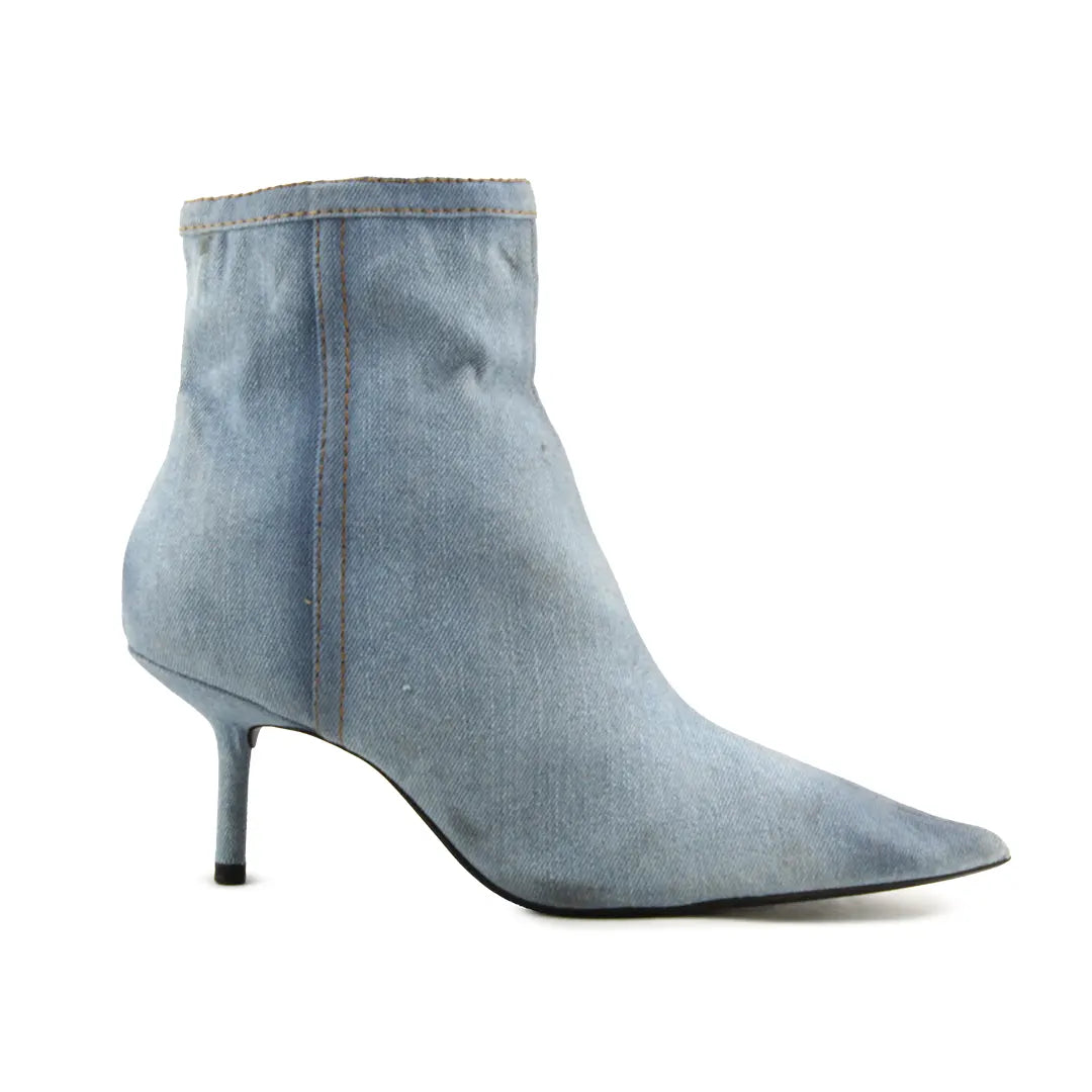 Zara Zipper Ankle Boot