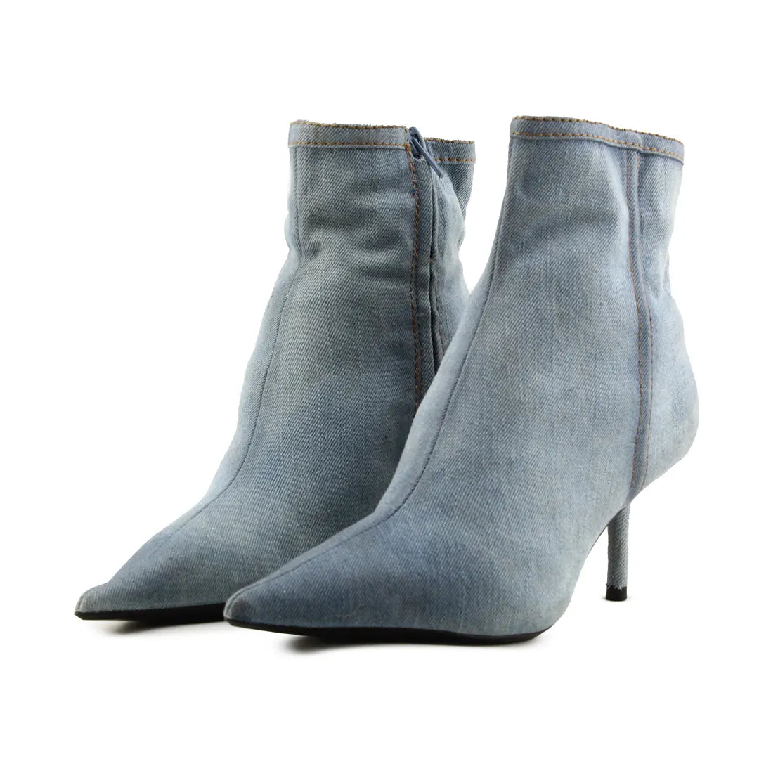 Zara Zipper Ankle Boot