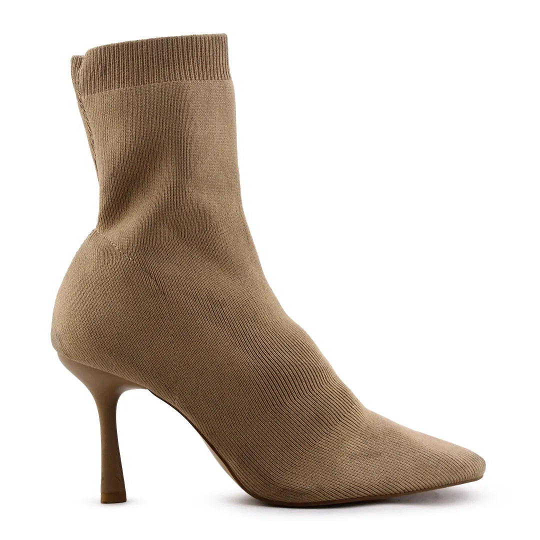 Stradivarius Sock Ankle Boot