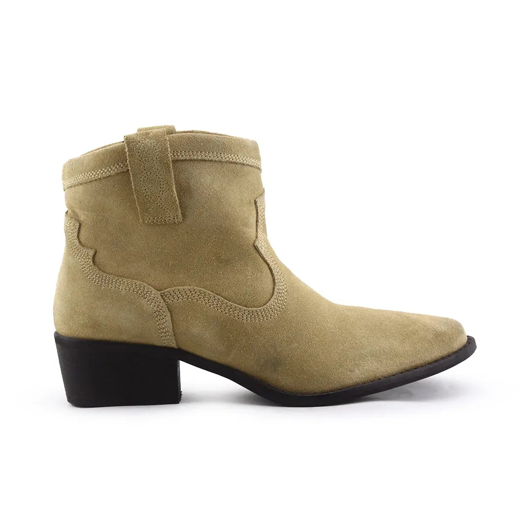 Zara Suede Ankle Boot