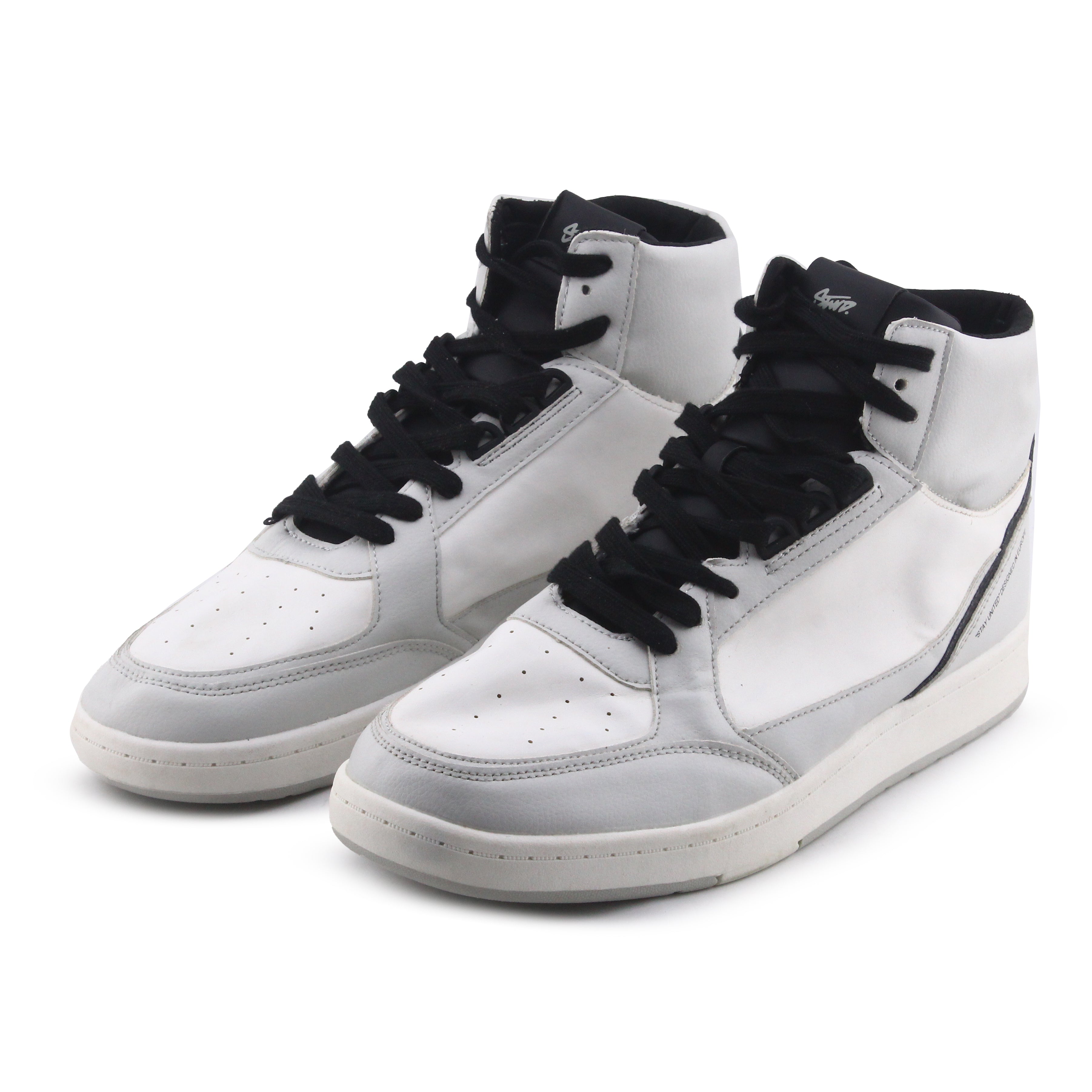 Pull & Bear High Top Lace Up Shoes