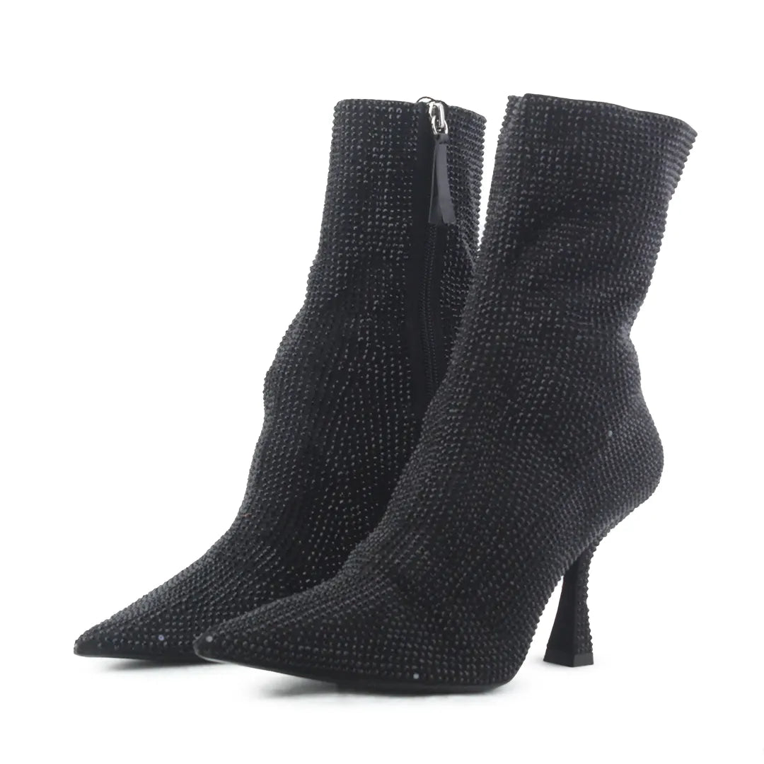 Zara Zipper Ankle Boot