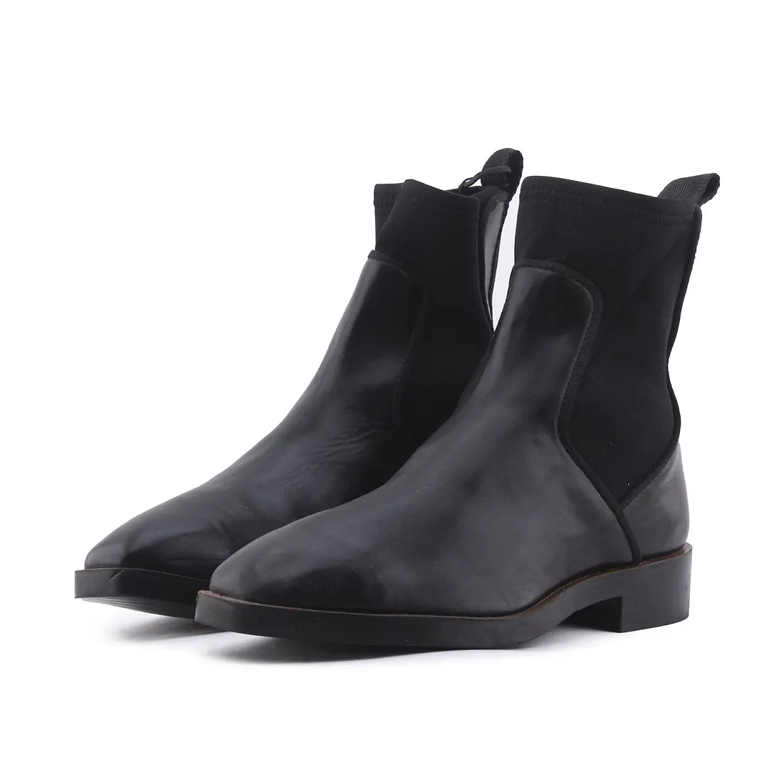 Zara Stretchable Ankle Boot | 100% Authentic Leather