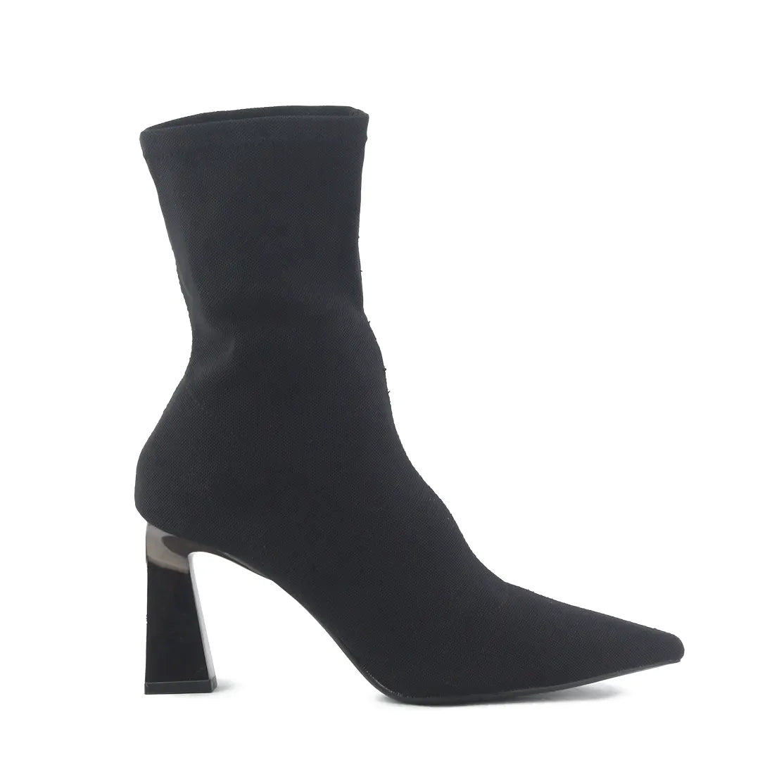 Bershka Sock Ankle Boot