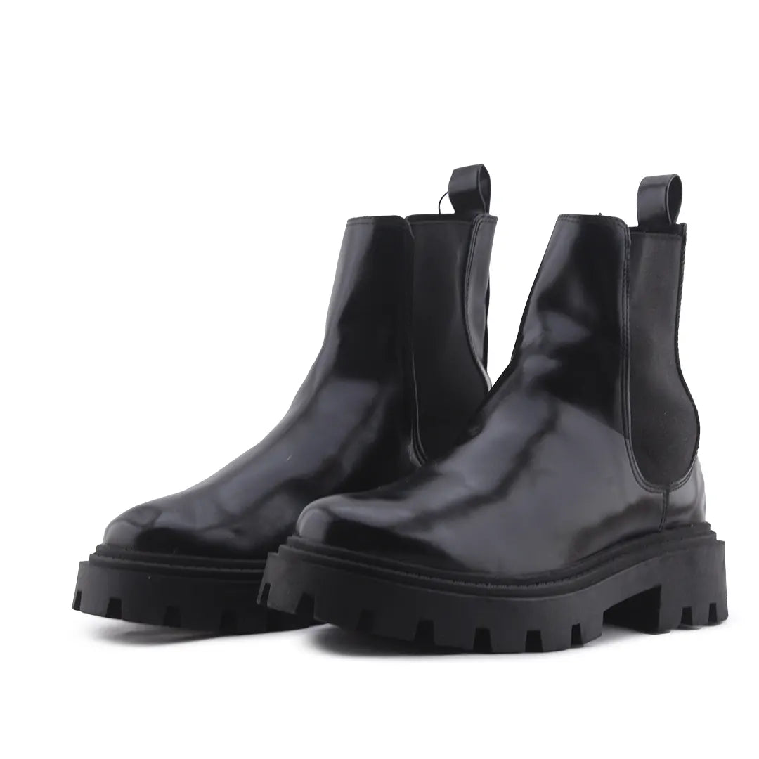 Zara Stretchable Ankle Boot | 100% Authentic Leather