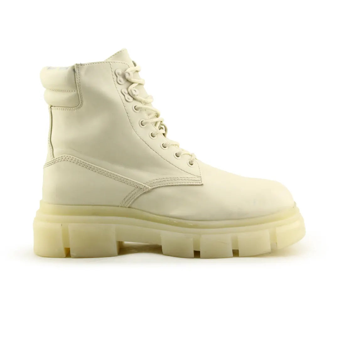 Zara Zipper Lace Up Ankle Boot | 100% Authentic Leather