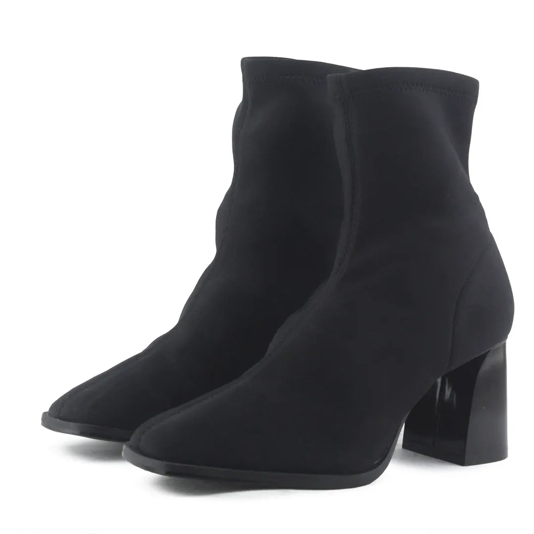 Pull & Bear Textile Ankle Boot