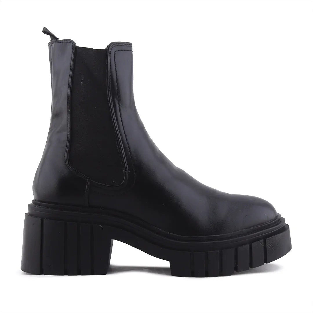 Stradivarius Stretchable Ankle Boot | 100% Authentic Leather
