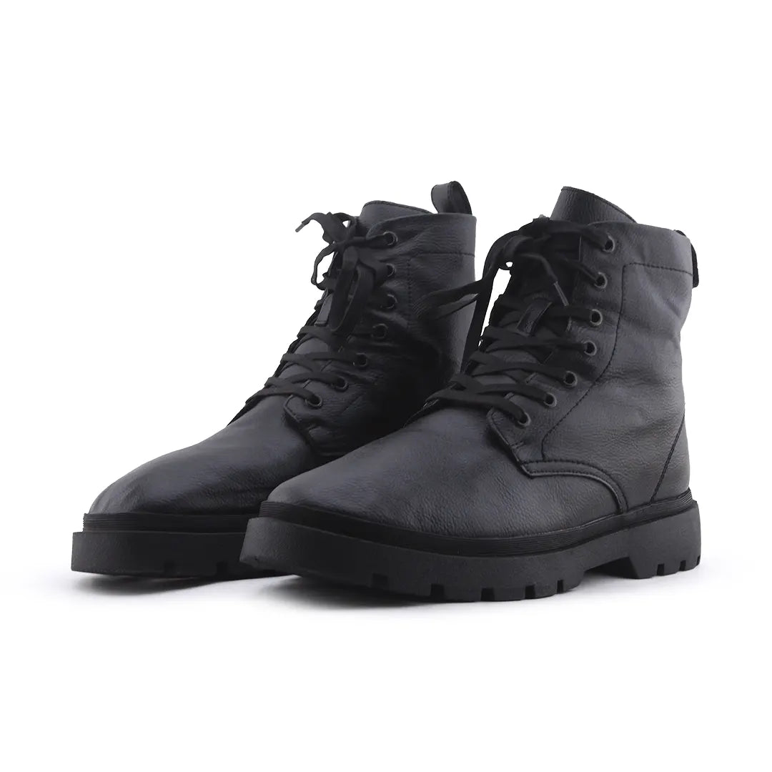 Zara Lace Up Ankle Boot | 100% Authentic Leather