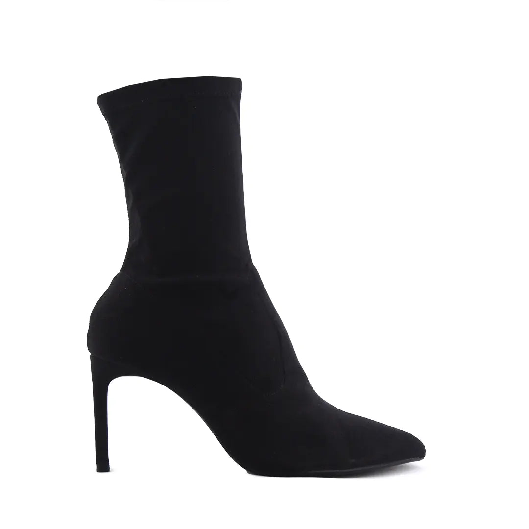 Bershka Textile Ankle Boot