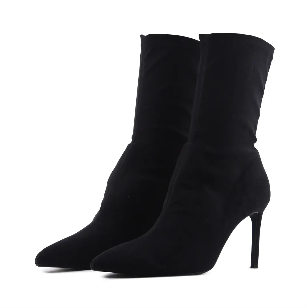 Bershka Textile Ankle Boot