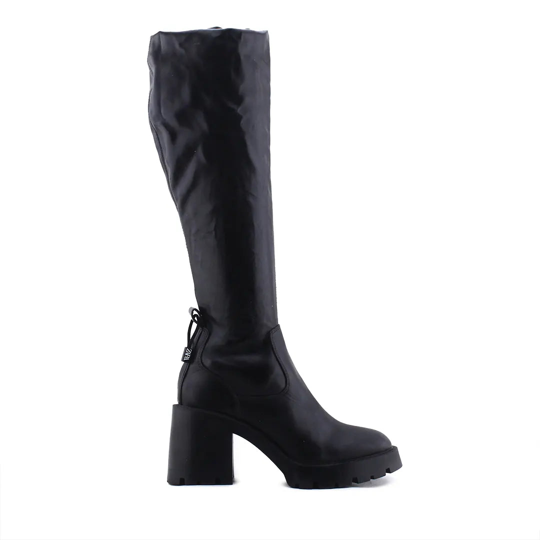 Zara Zipper Over The Knee Boot | 100% Authentic Leather