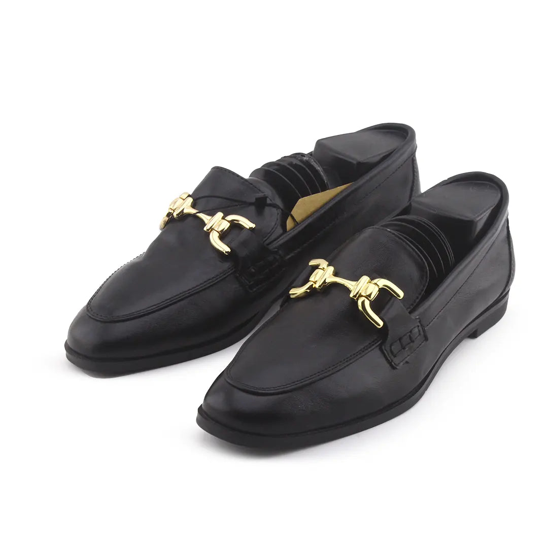 Zara Penny Strap Loafers