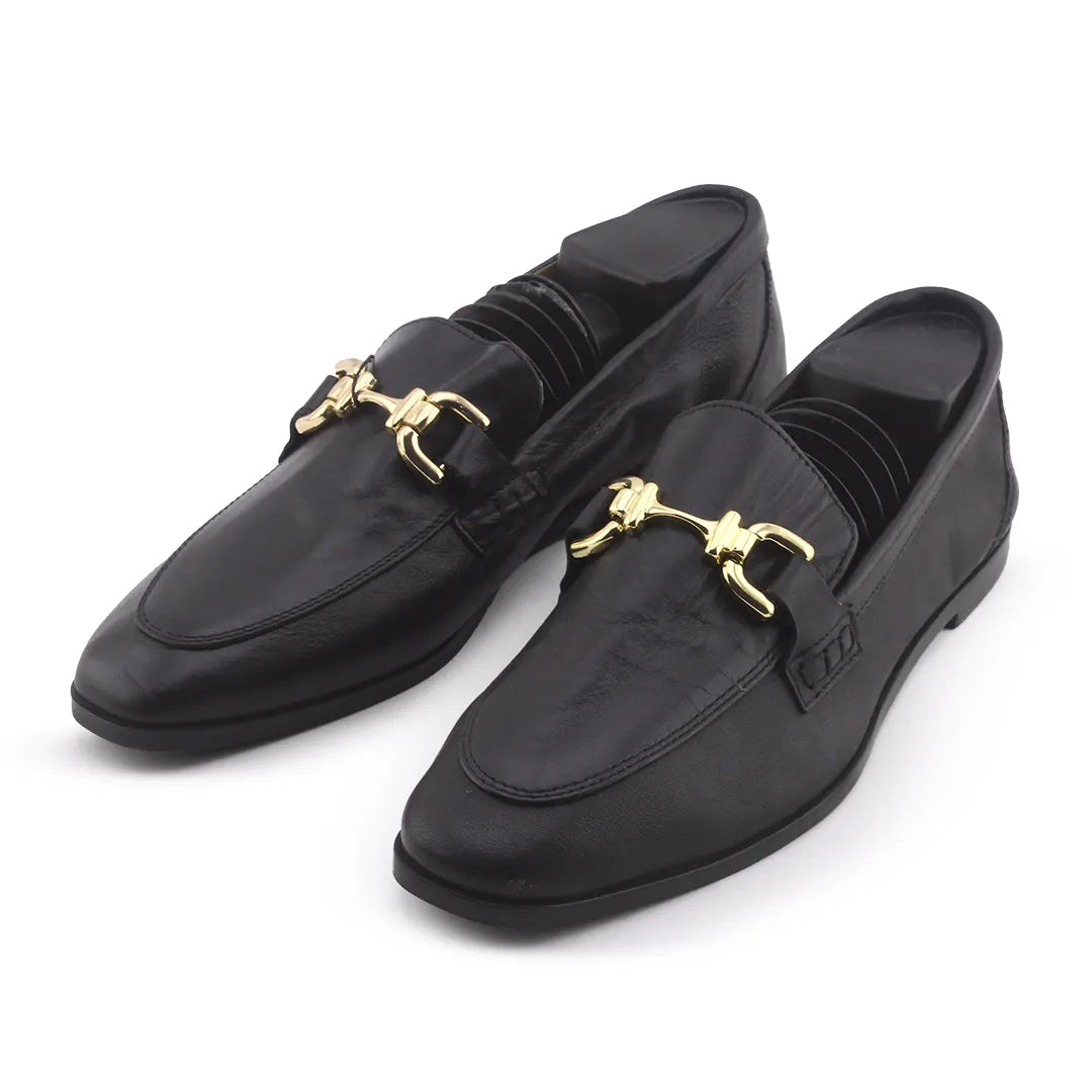 Zara Penny Strap Loafers