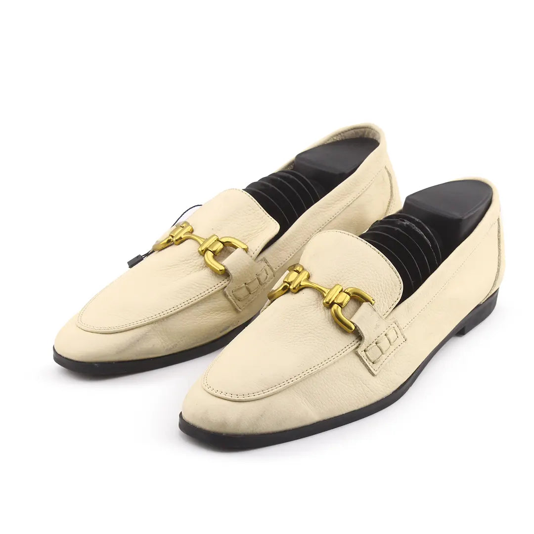 Zara Penny Strap Loafers