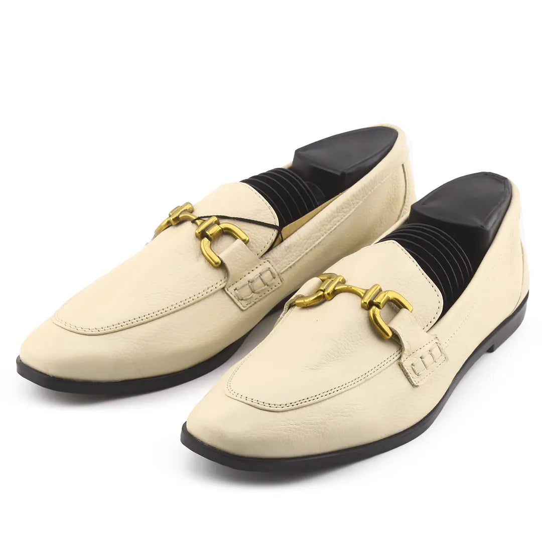 Zara Penny Strap Loafers