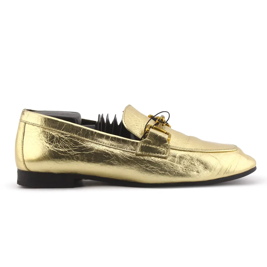 Massimo Dutti Penny Strap Loafers