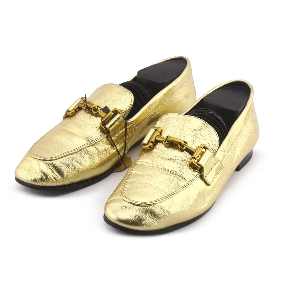 Massimo Dutti Penny Strap Loafers