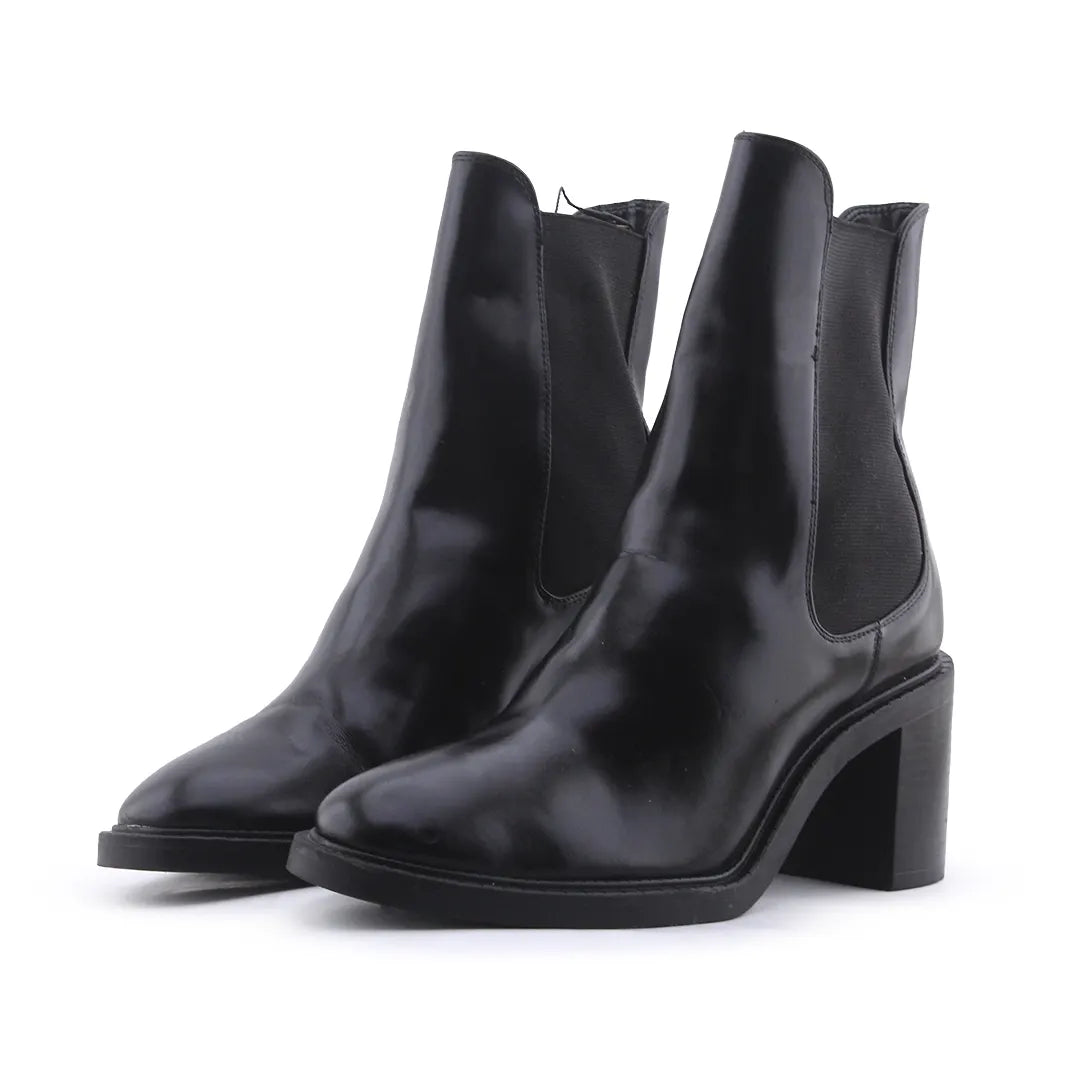 Zara Stretchable Ankle Boot | 100% Authentic Leather