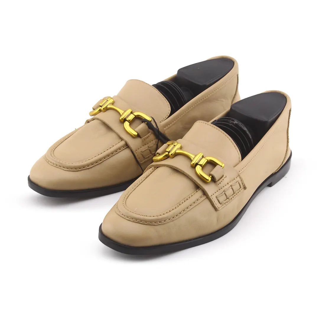 Zara Penny Strap Loafers