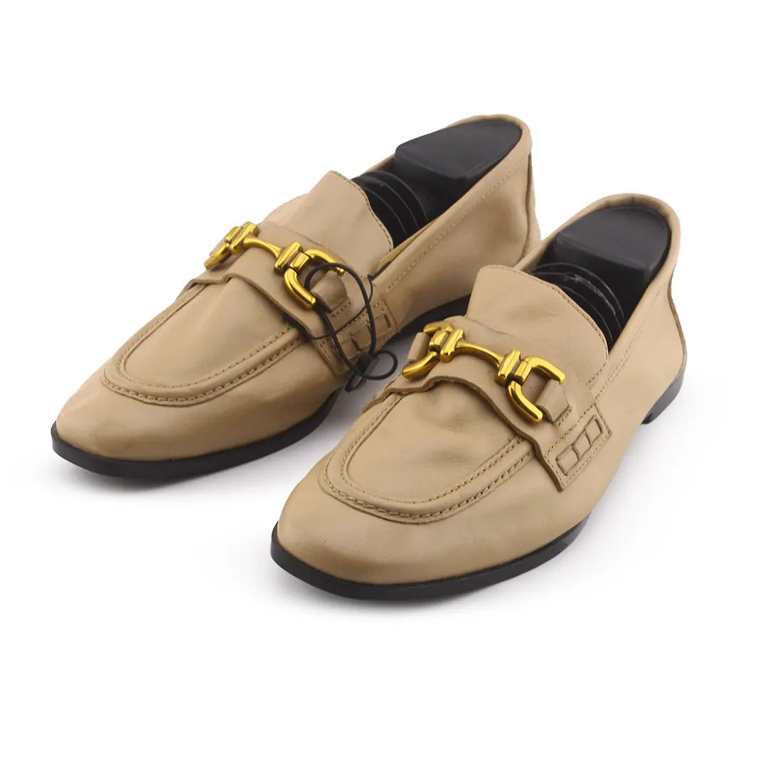 Zara Penny Strap Loafers