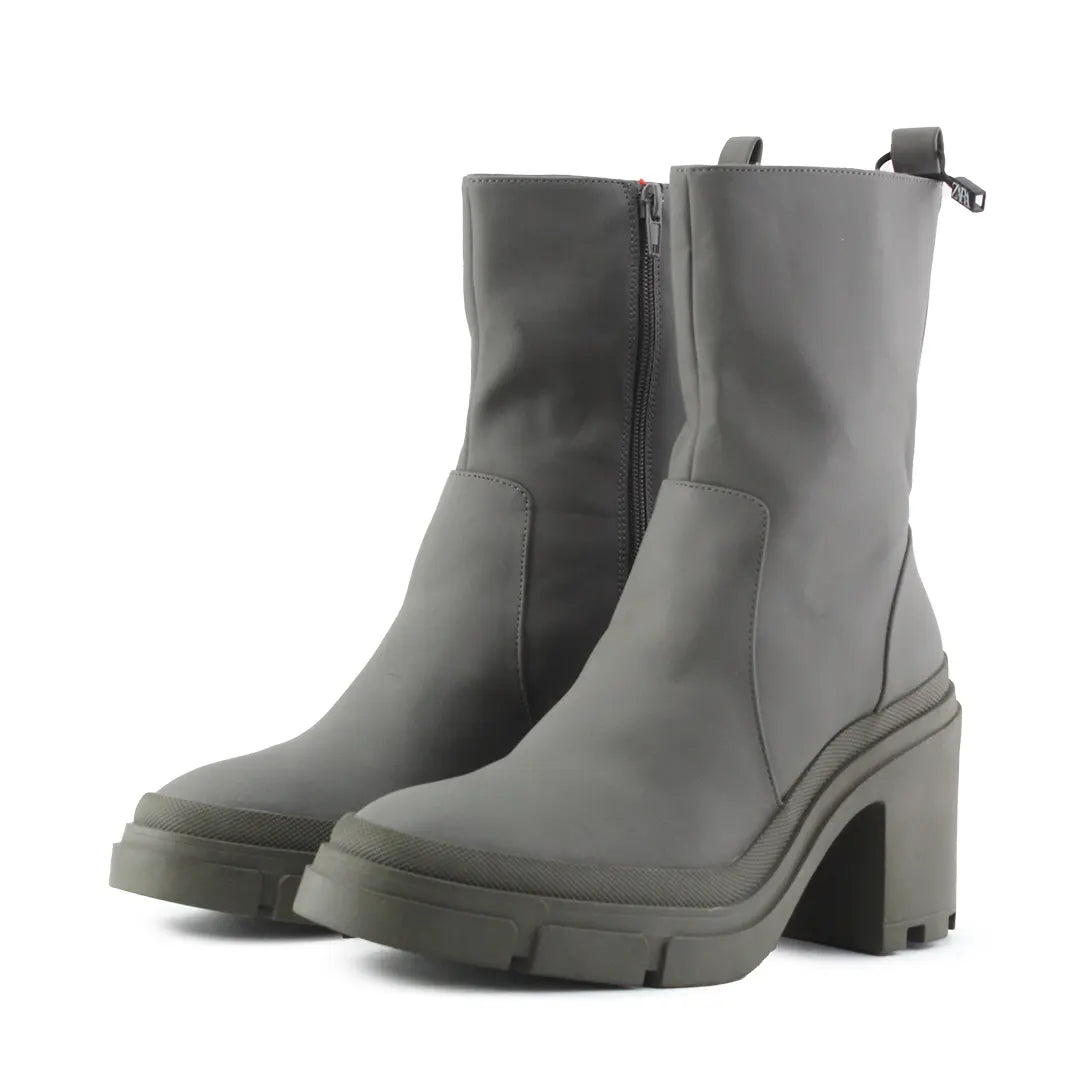Zara Zipper Ankle Boot | 100% Authentic Leather